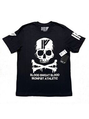 Iron Fist Athletic Drip Skull SS Graphic Tee Size XL